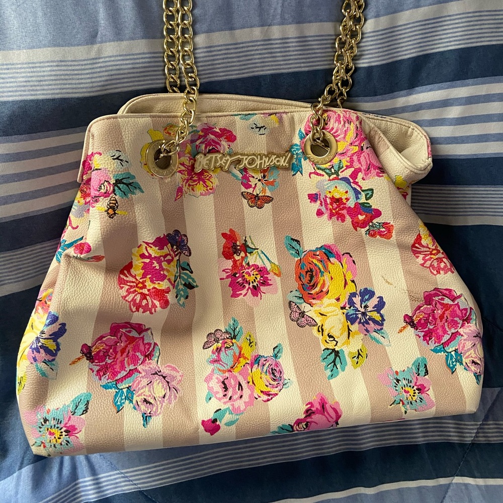 Betsey Johnson Flower Purse